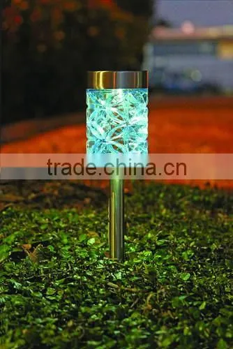 12pk Stainless Steel Solar Deco Garden Lawn LED Path Light photo-4