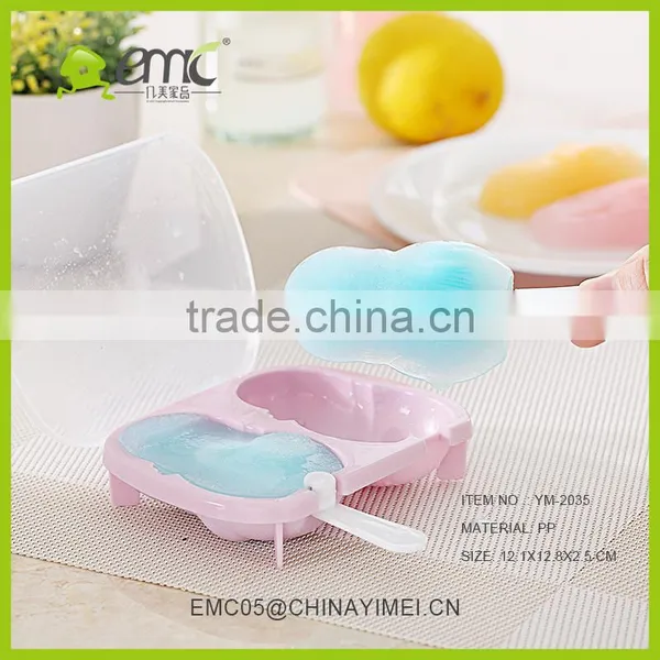 Homemade Plastic Ice Cream Mold / Set of 2 Ice Cube Mold photo-3