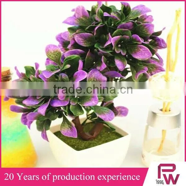 Good Quality Artificial Plants Small Artificial Bonsai Plants Indoor Centerpiece Home Decking photo-2