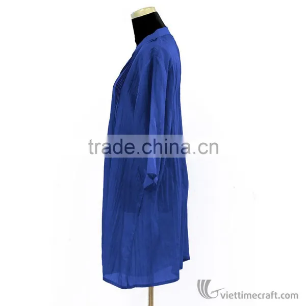 Silk Ladies' Dresses, Ladie's Silk Garment With Many Colors and Sizes, Made of Natural Silk in Vietnam photo-5