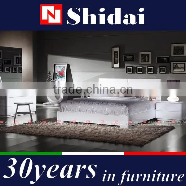 King Size Bed Dimensions White Chinese Modern Bed Frame photo-5