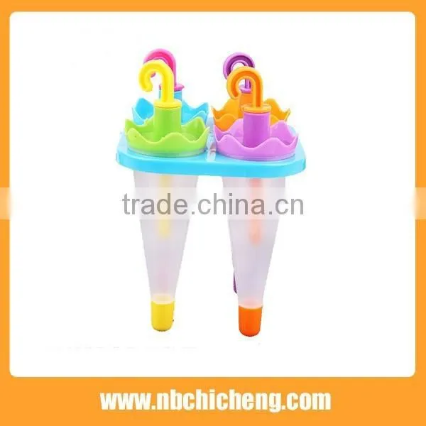 Plastic Umbrella Shape Ice Lolly Mould / Ice Cream Mould photo-3