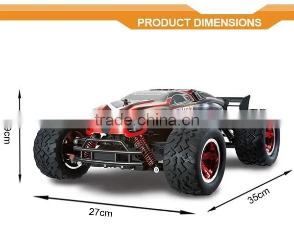 2.4G 1:12 Scale 25km/h Electric 4WD Buggy Big Wheels HSP RC Car Toy for Children photo-5