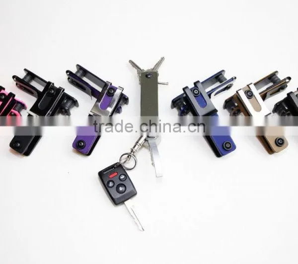 2015 Hot Sales Metal Clever Key Chain Smart Key Holder Compact Key Keeper