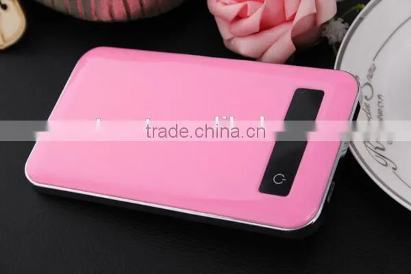 4000mAh Wholesale Colorful Slim Power Bank With Touch Screen photo-4