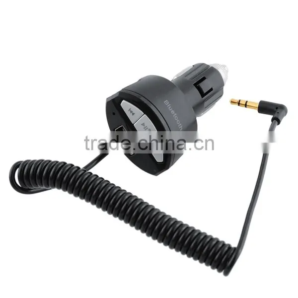 Bluetooth Audio Receiver With Car Charger Hands Free Calling Mp3 Stereo Speaker photo-3