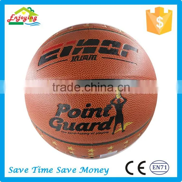 Professional Standard 8 Panel Brown Match pu Basketball for Men photo-5