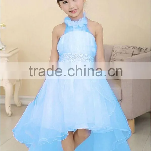 Free Shipping Flower Girls Dress Elegant Princess Tutu Dresses for Girl Children's Wedding Party Baby Girl Christening Dress photo-4