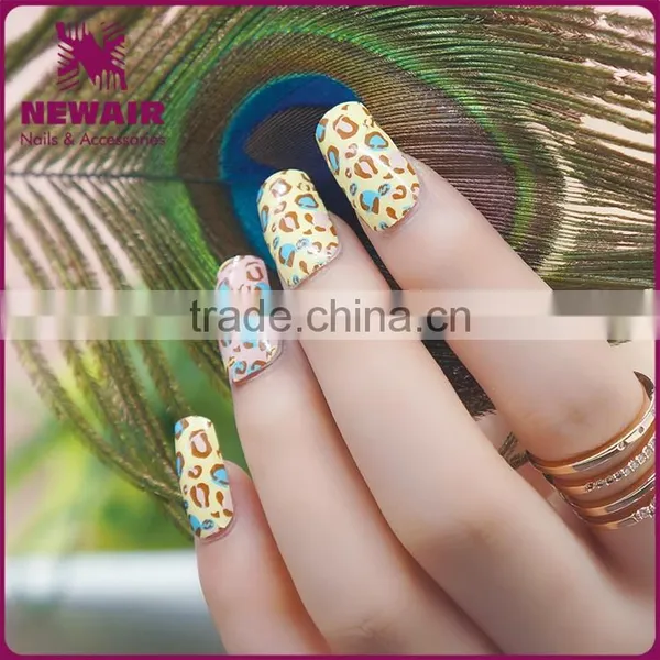High Quality 24 Designs Nail Wrap Waterproof Nail Stickers photo-5