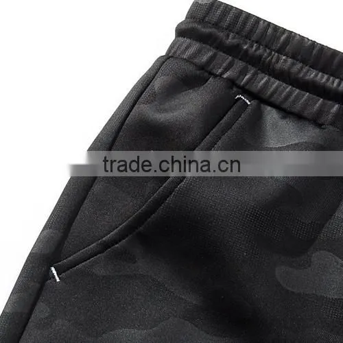 High Quality Summer Camo Shorts Men Shorts Wholesale Sweat Shorts Black/blue Color photo-5