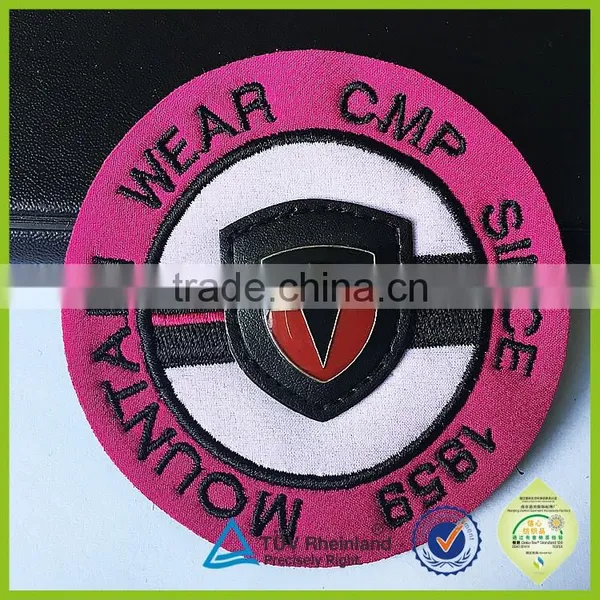 Machine Embroidered Patch Sew on Custom Racing Jacket Patches photo-4