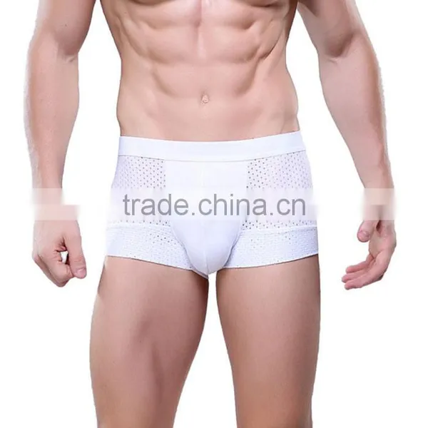 Custom Mens Boxer Briefs Underwear Not Sale Seamless Breathable Underwear