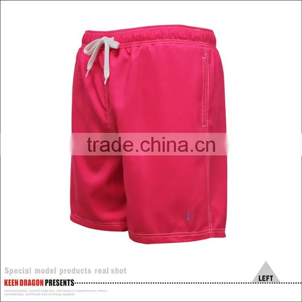 Mens Swimwear With Embroidery Logo Cheap Wholesale Swimming Trunks photo-3