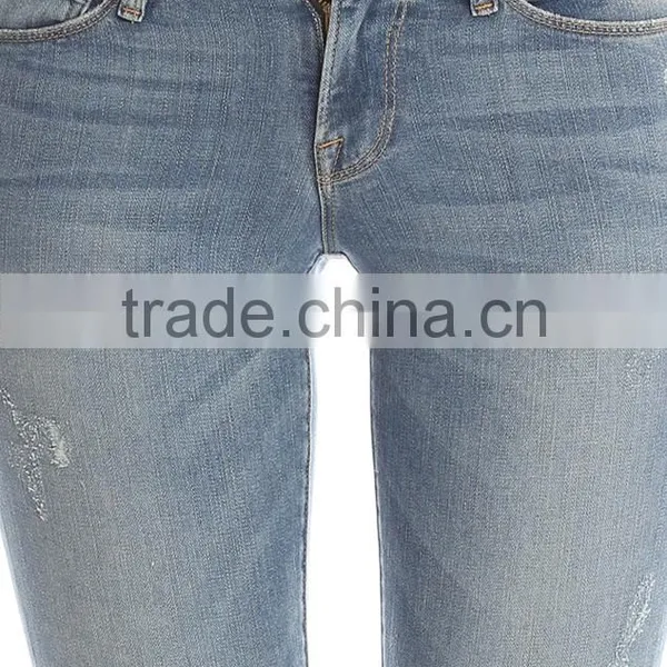 2016 Name Brand Ripped Girl Jeans for Custom With Your Logo photo-4