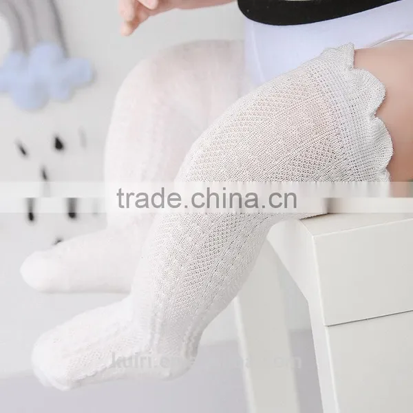 0-4 Year Baby Princess Cotton Mesh High Socks Toddler Kids Spring Summer Knee Sokken Newborn Infant Knee-highs Kids Girl Etw-59 photo-2