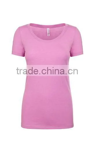 Next Level Apparel Ladies' Tri-Blend Scoop Tee - Made From Pre-shrunk 50% Polyester, 25% Cotton and 25% Rayon. photo-5