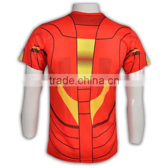 3D Sublimation Printed T-shirt Manufacturers Dry Fit Shirt Sublimation t Shirt photo-3