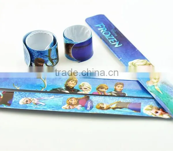 Kids Color Print Slap Bracelets Cartoon Print Slap Band photo-3