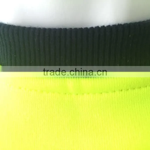 80% Polyester 20% Cotton Fleece High Visibility Jacket Safety Sweatshirt photo-3