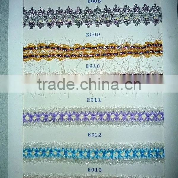 Contemporary Promotional Metallic Yarn Braiding Elastic Cord photo-6