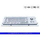 Customizable Compact Small Kiosk Industrial Keyboard With Optical Trackball