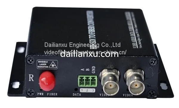 HD-SDI With Return RS485 Fiber Optic Transmitter and Receiver SDI PTZ Camera to Fiber Converter SDI Fiber Extender photo-2