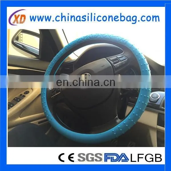 Silicon Steering Wheel Covers/steering Wheel Cover Factory/leather Steering Wheel Cover photo-2