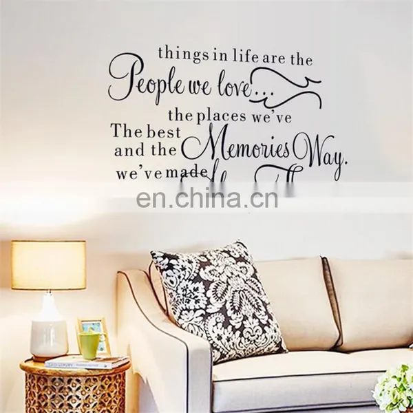 New Arrival 'things in Life' Wall Stickers Living Room or Home Decoration photo-3
