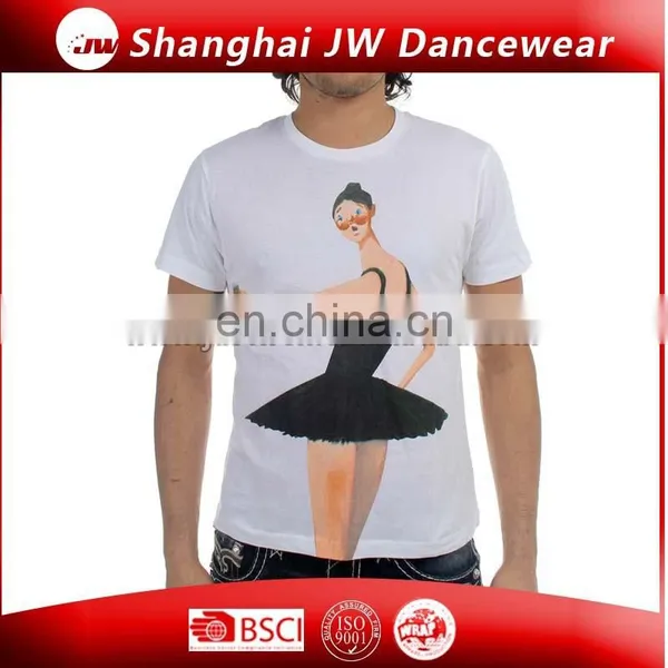 Ballerina Printing T-shirt