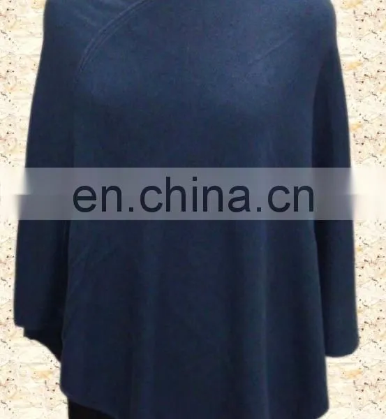 Knitted Poncho,Plain Knit, Cable Knit photo-2