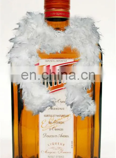 Feather Boa for Wine Bottle #JPH07