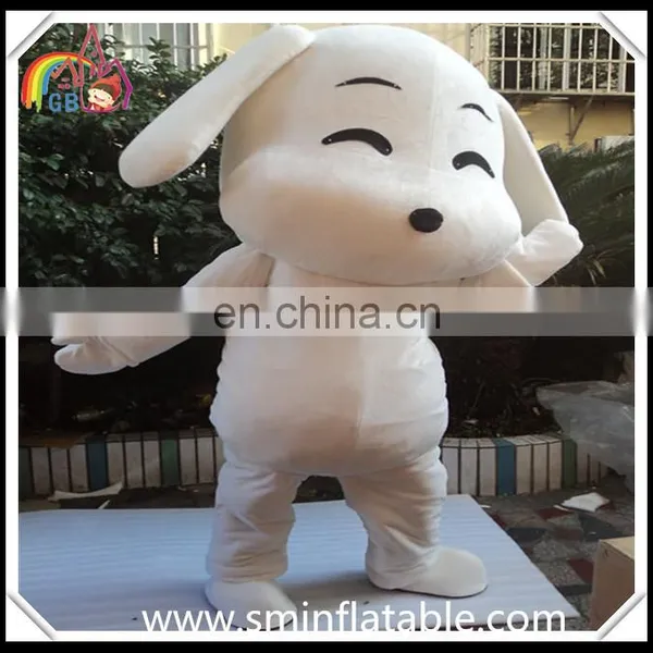 Vivid Cartoon Mascot Costume, Inflatable Fur Cartoon Dog photo-3