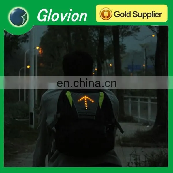 Fashion Bicycle Pilot Lamp Built-in Lithium Battery Bike Light Turn Signal Pattern Bicycle Lamp