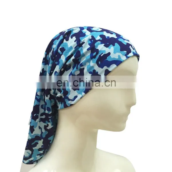 Hot Sell Personality Camouflage Hair Wrap Bandana photo-3