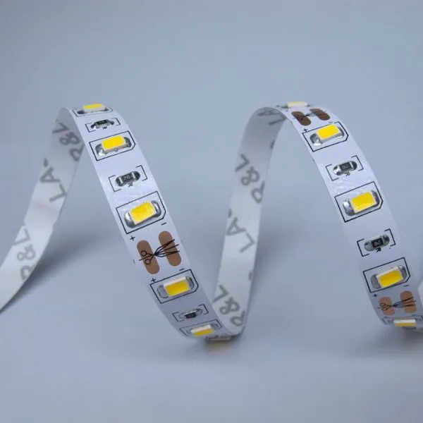 DC12V LED Strip 5730 SMD 60LED/m 5m/lot IP20 Non Waterproof Flexible Light Brighter Than 5050 5630 LED Strip Light photo-3