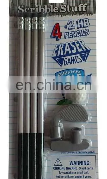 Interesting Diy Children HB Wooden Pencil Set