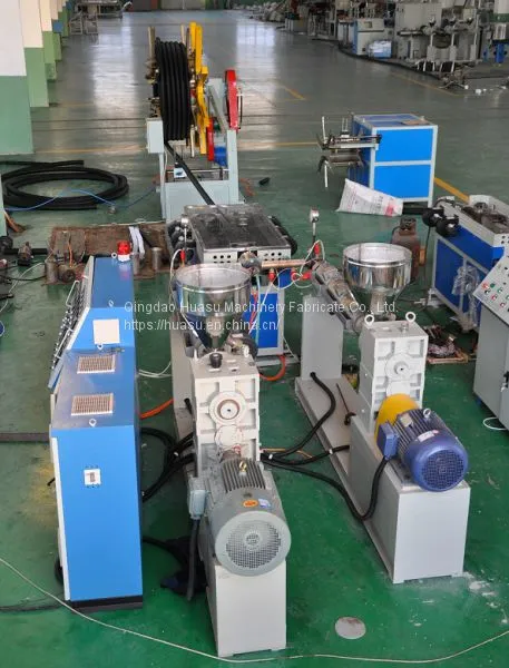 High Quality HDPE Single Wall Corrugated Pipe Extrusion Line Machinery photo-4