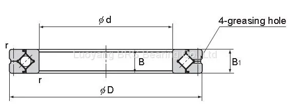 RB3010UU Crossed Roller Bearings 30x55x10mm photo-5