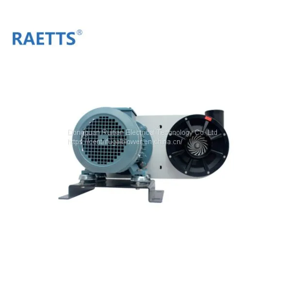 China Blower Manufacturer RAETTS Blower-85 7.5kw Centrifugal Blower Replace Side Channel Blower
