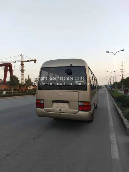 Cheap Price 2016 Used Toyota Coaster Bus With Diesel Engine and 30 Seats for Sale in Shanghai ,china photo-2