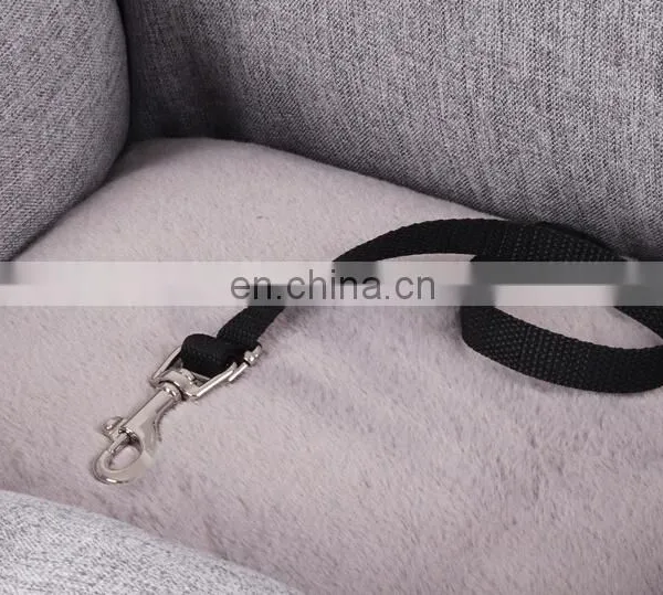 Pet Car Seat Travel Bed Dog Booster Car Seat With Clip-on Safety Leash,Car Seat Cover for Pets With Nonslip Bottom photo-5