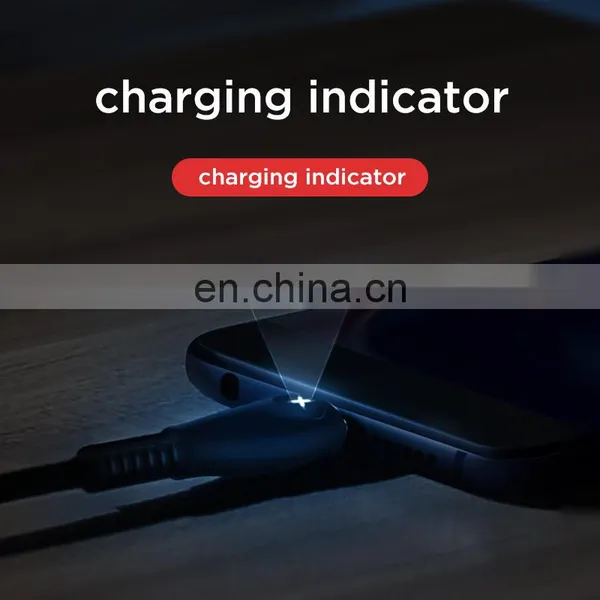 JOYROOM S-M393 Usb Cable Quick Charging Braided Cable Type-c for Huawei 5A With Light photo-2