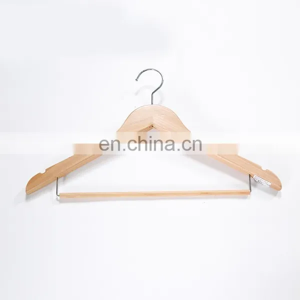 Honeyson Hotel Anti Theft Wooden Clothes Coat Hanger Hot Sale photo-5