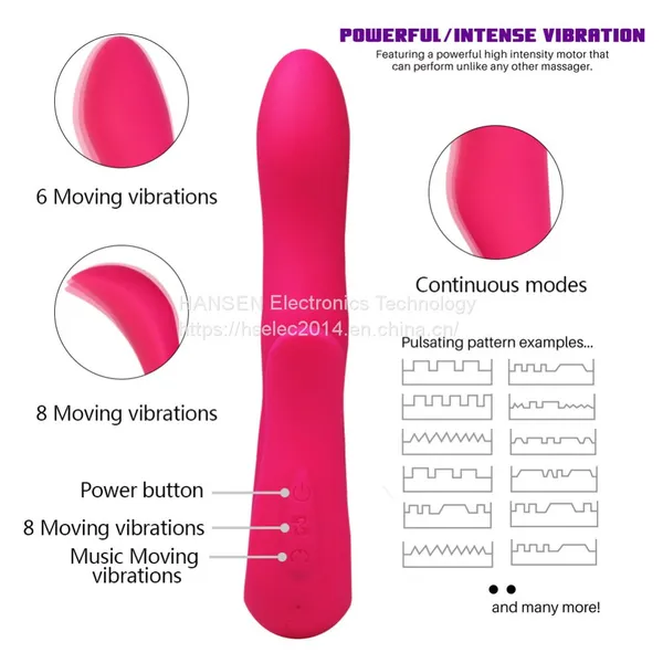 Sex AV Stick g Spot Vibrator Sex Toys for Female Clitoral Stimulator for Women photo-4