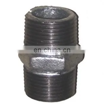 Malleable Iron Gas Fitting Threaded Nipple