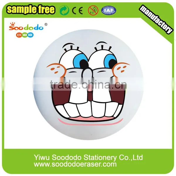 Character Molded Color Changing Printed Eraser Printing Eraser photo-3