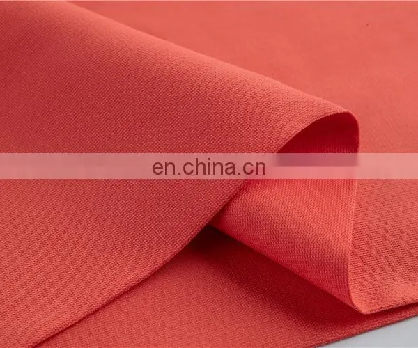 High-end by the Yard Woven Breathable Cotton/Viscose Spandex Plain Fabric for Dress photo-4