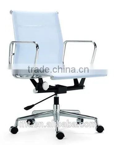 New Product Yellow Leather Office Chair No Swivel/Swivel Office Chair No Wheels photo-3