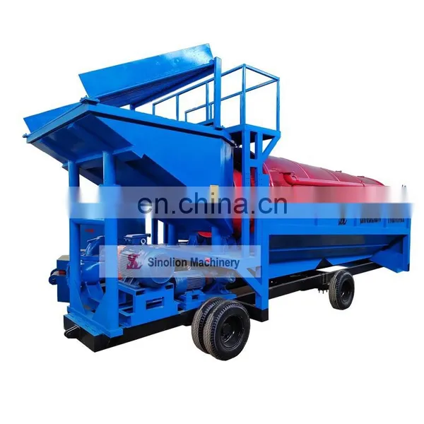 Mini Mining Machine Industrial Trommel Screen Mobile Gold Washing Plant photo-3