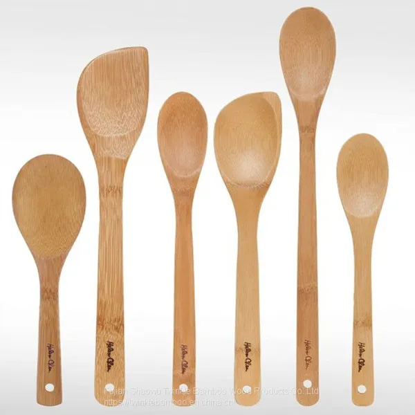 Small Bamboo Spoon Wholesale China Manufacturer Twinkle Bamboo Spoons photo-2